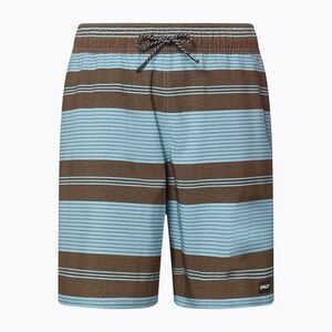 Oakley men's Marlin RC 20" blue-brown swim shorts